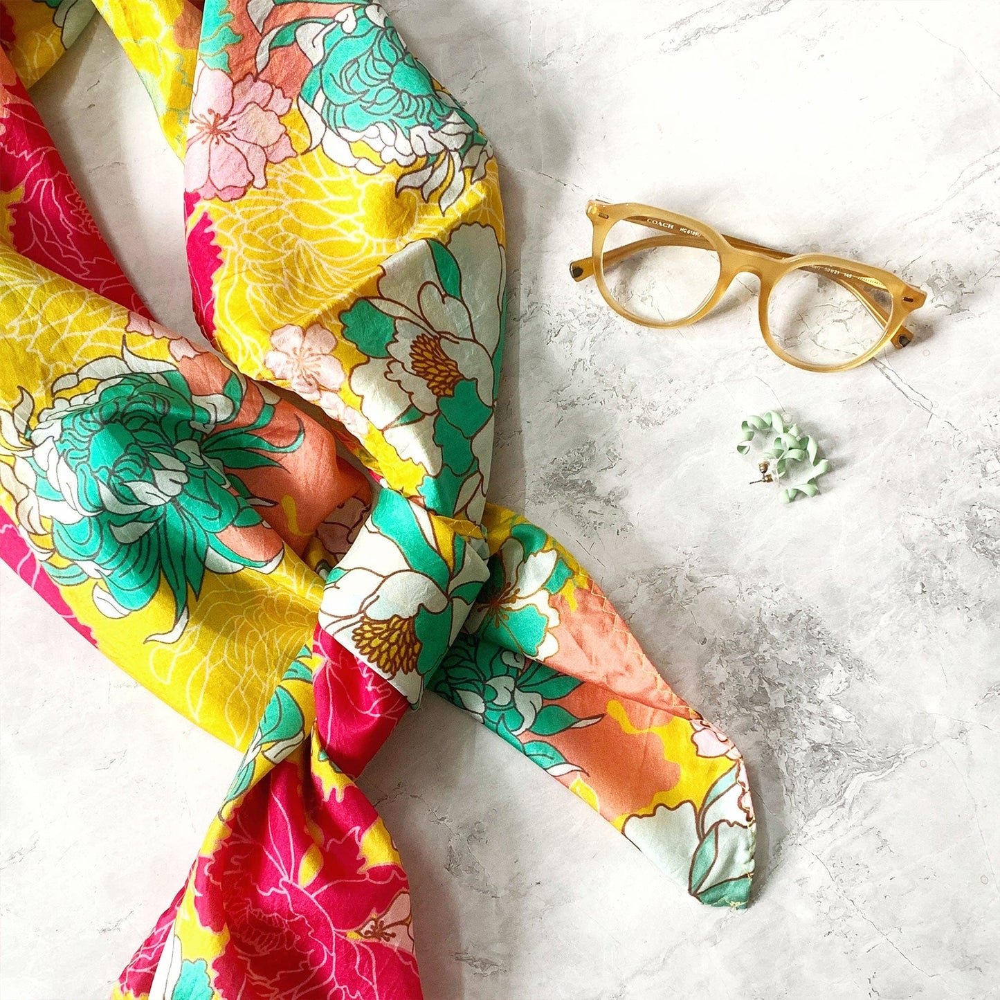 Studio Decorai Scarf Beautiful Chaos - Silk Scarf