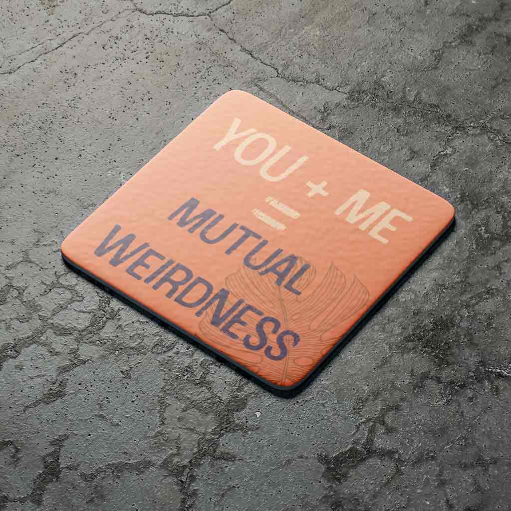 Studio Decorai Coasters Cheeky yet fun - Mutual Weirdness Coasters