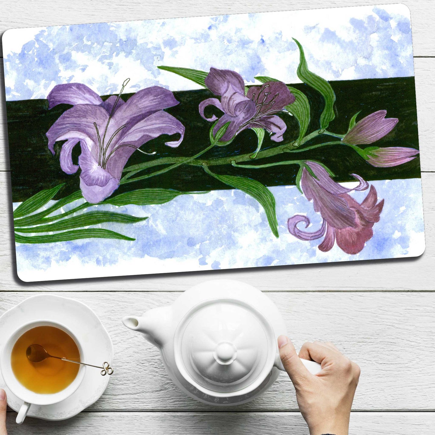 studio-decorai - Lilac Lilies - Table Mats