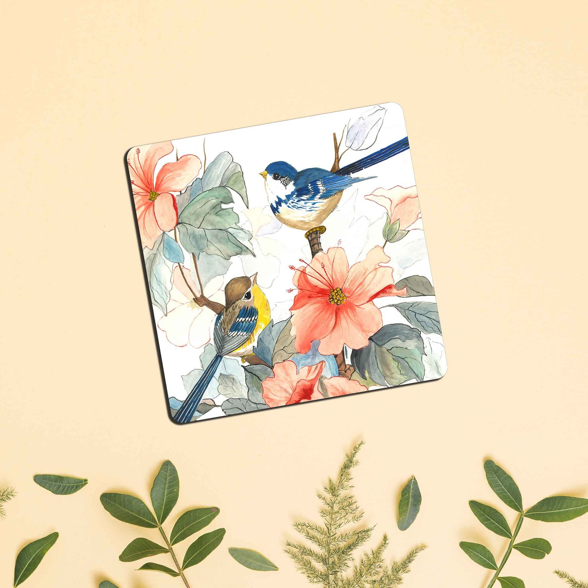 Studio Decorai Coasters Birds of Paradise - Coasters (Set of 6)