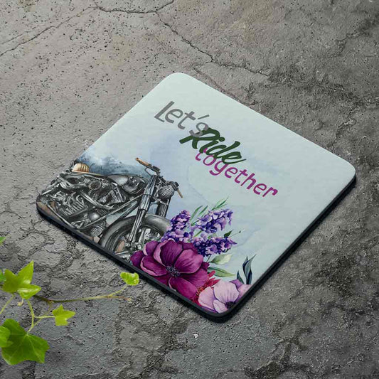 Studio Decorai Coasters Cheeky yet fun - Let's Ride Together Coasters