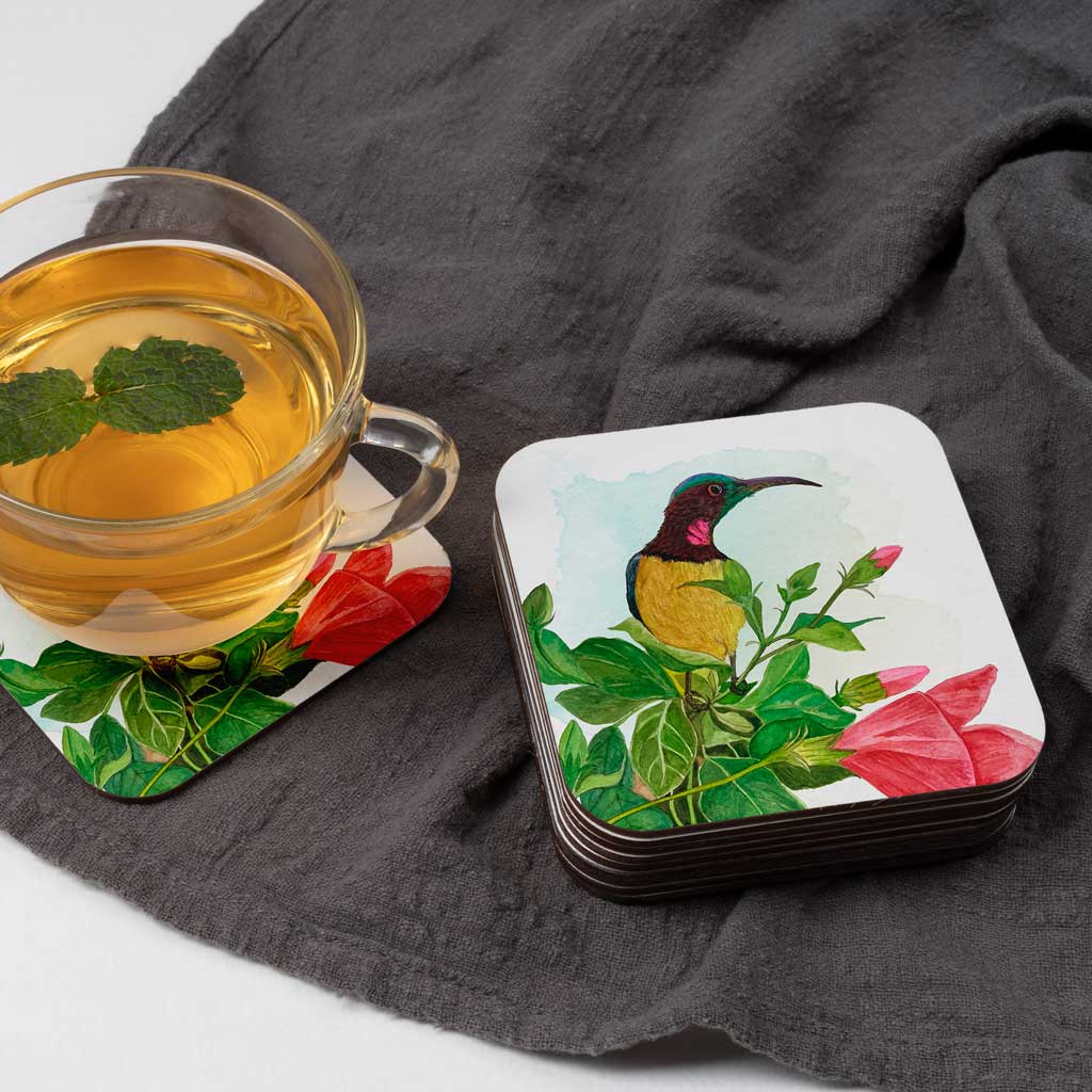 Studio Decorai Coasters More from Birds of India - Coasters (Set of 6)