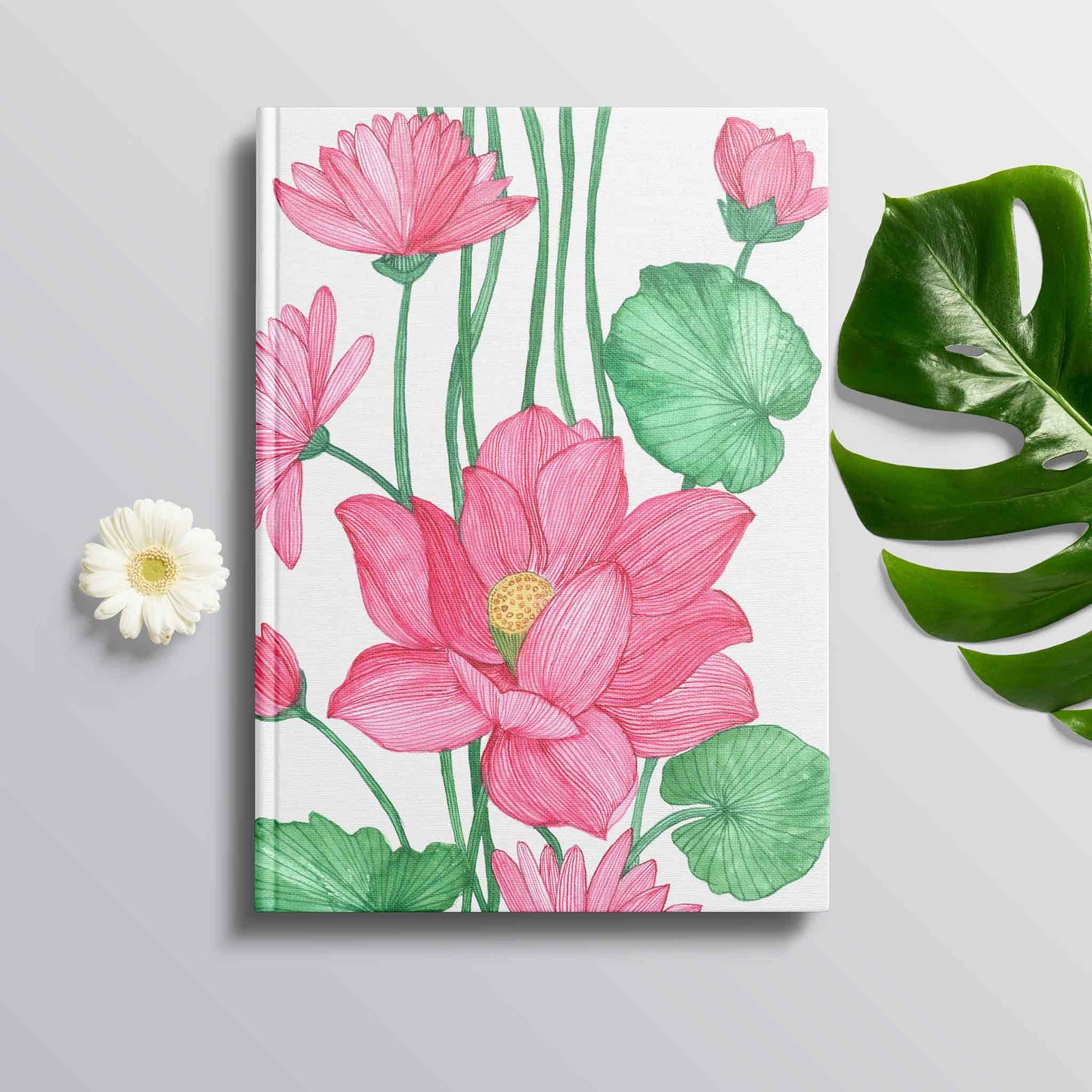 Studio Decorai Hard Back Notebooks Lily Pond - Notebook