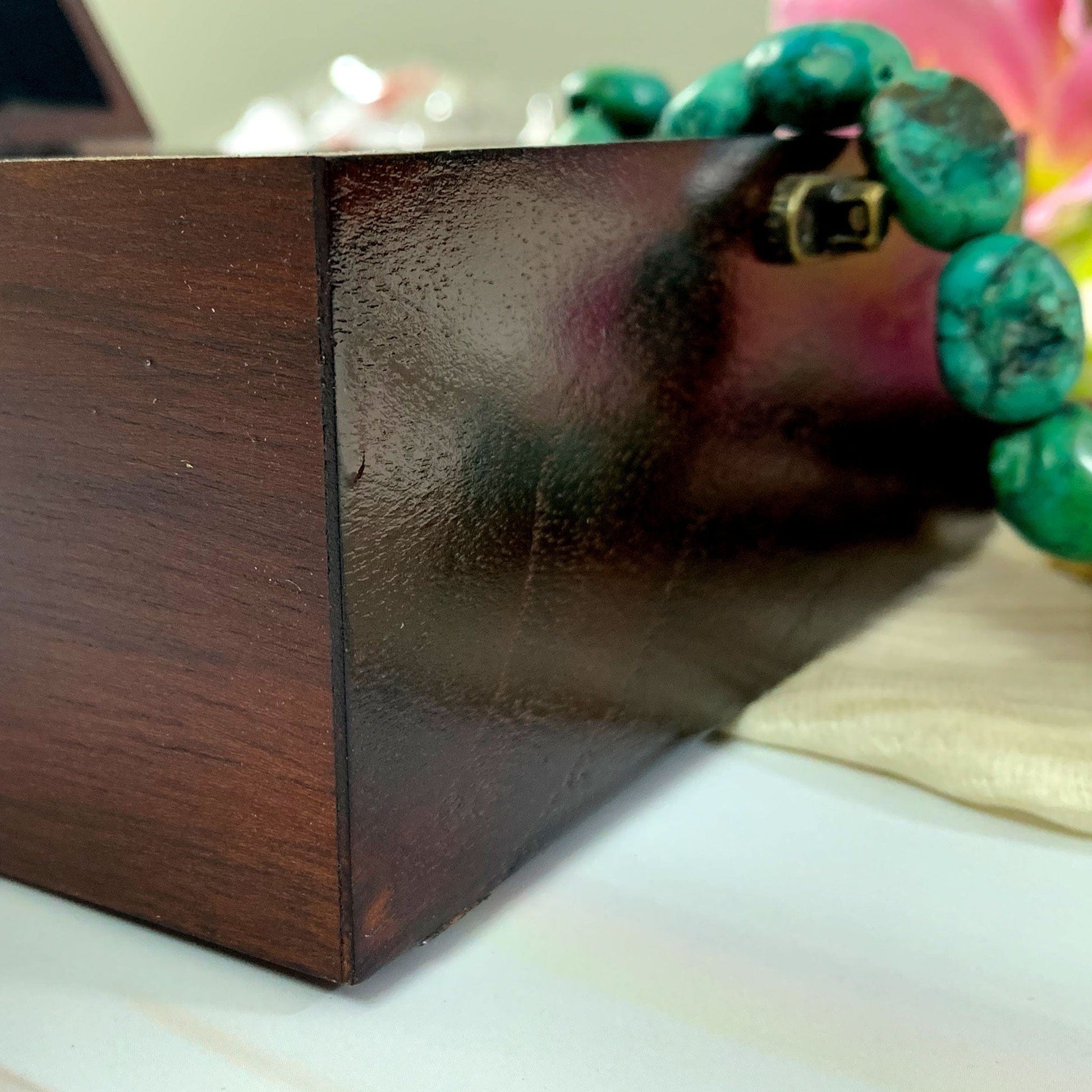 Studio Decorai Jewellery Box Morning Chatter - Tropical Botanical Design Jewellery & Multipurpose Box