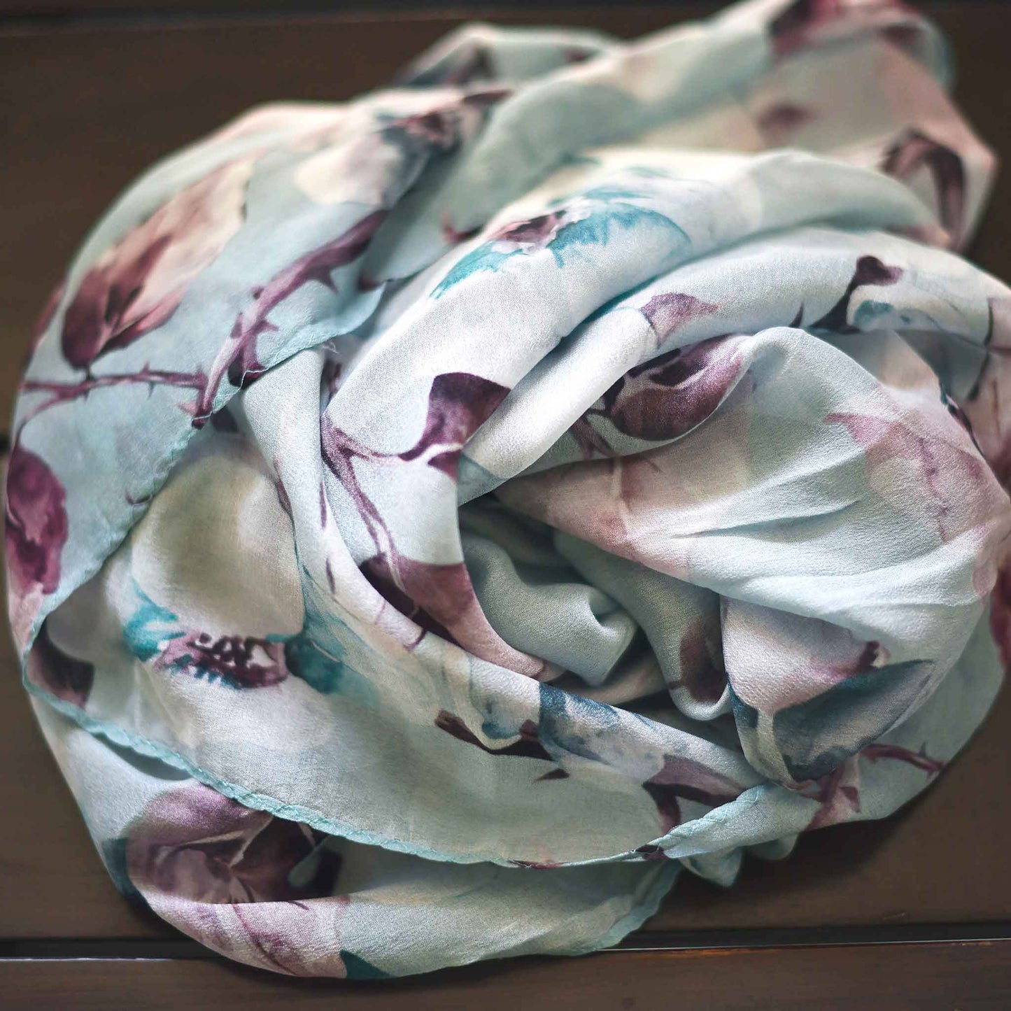 Studio Decorai Scarf Sunshine Blue - Silk Scarf - Multi-coloured