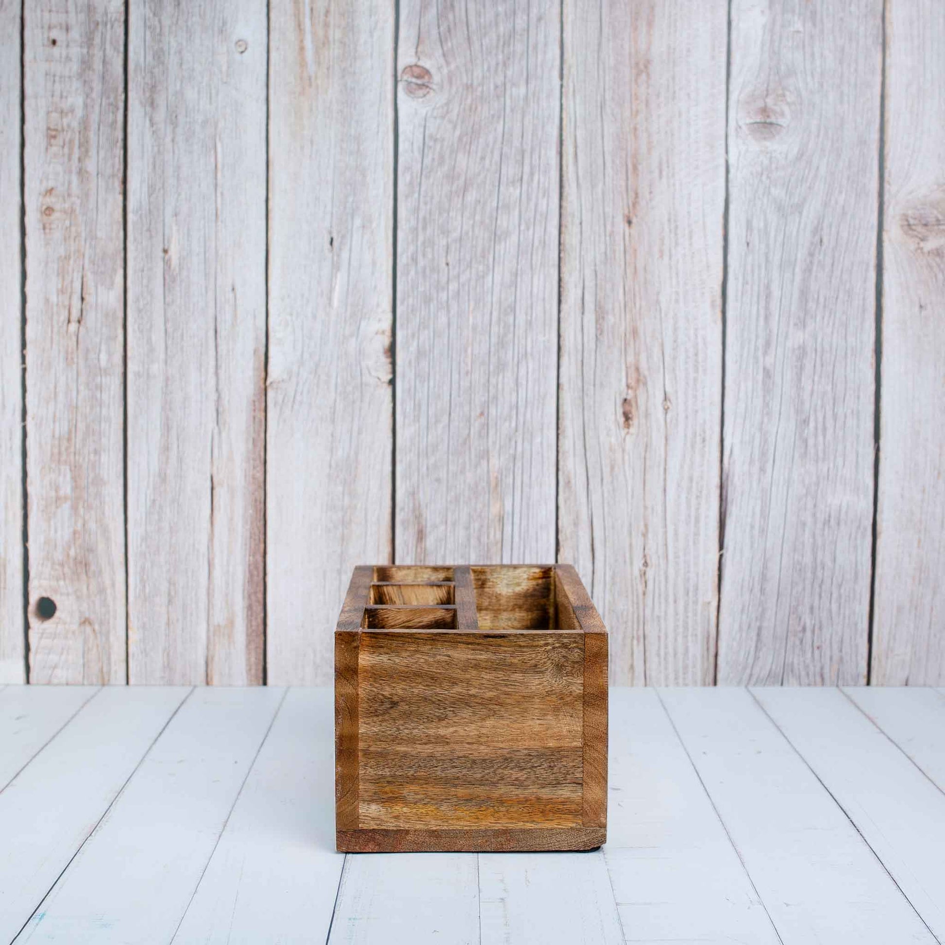 Studio Decorai Splash of Flowers - Wooden Cutlery Holder