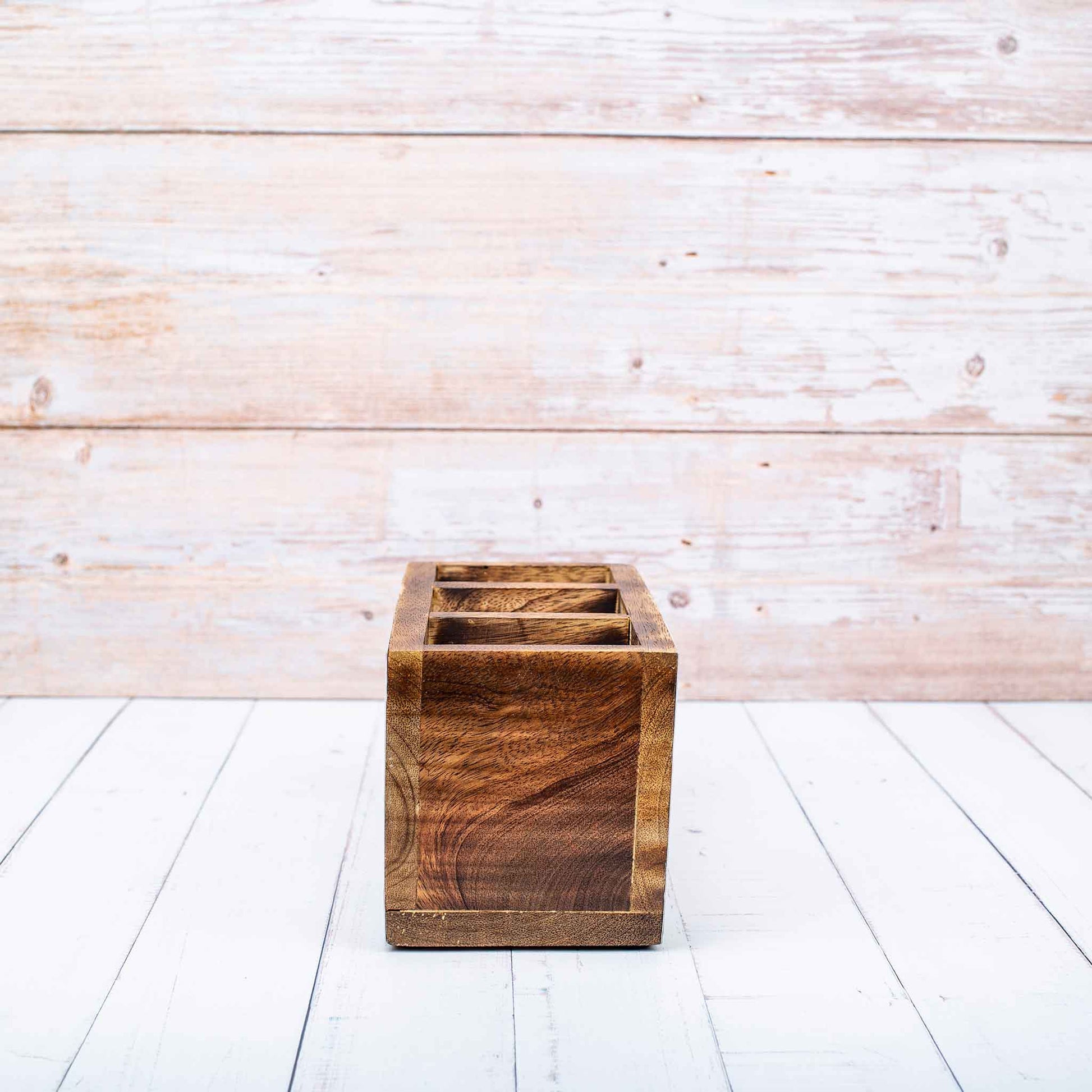 Studio Decorai Splash of Flowers - Wooden Cutlery Holder
