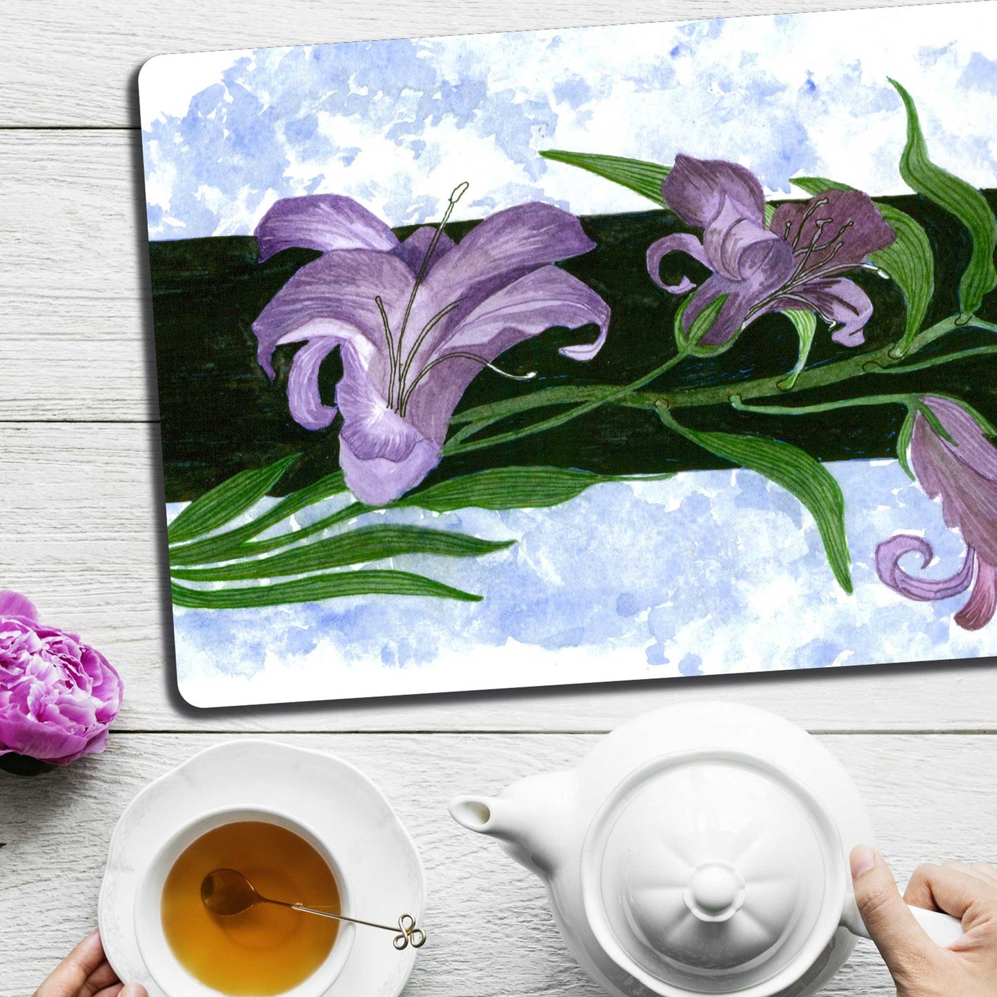 studio-decorai - Lilac Lilies - Table Mats