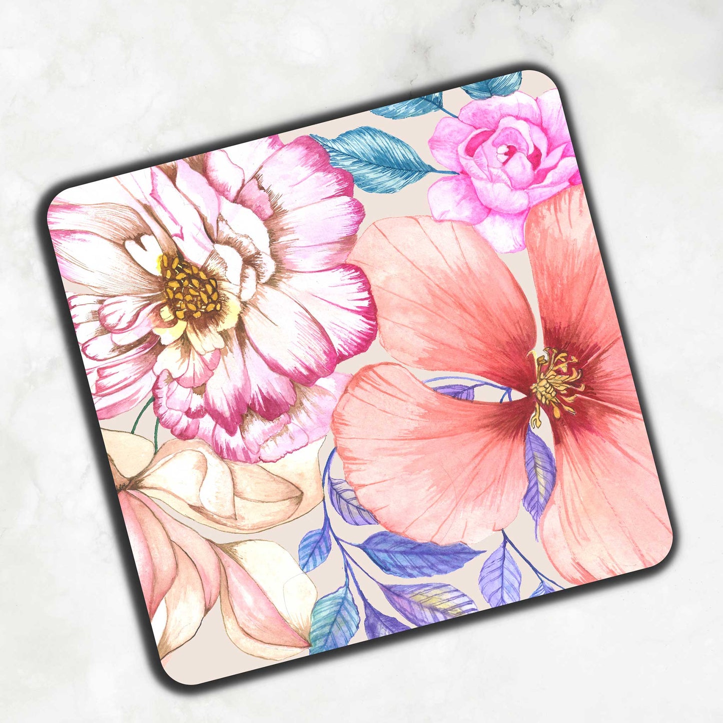 Studio Decorai Trivets Bloom it Up - Botanical Themed Trivets (Set of 2)