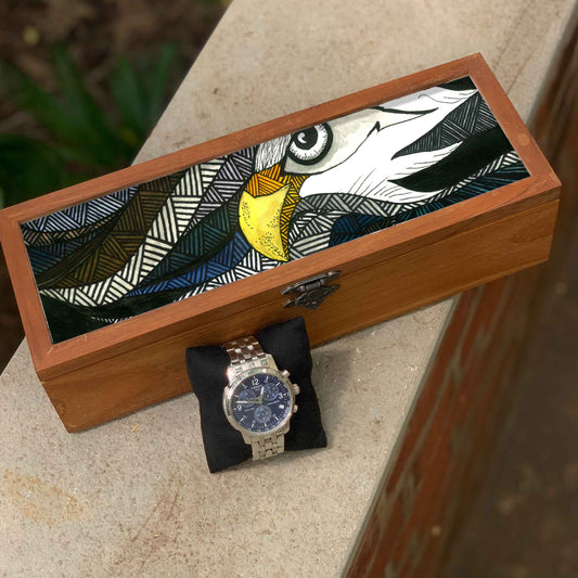 Studio Decorai Watch Box Soaring High - Wooden Watch Box